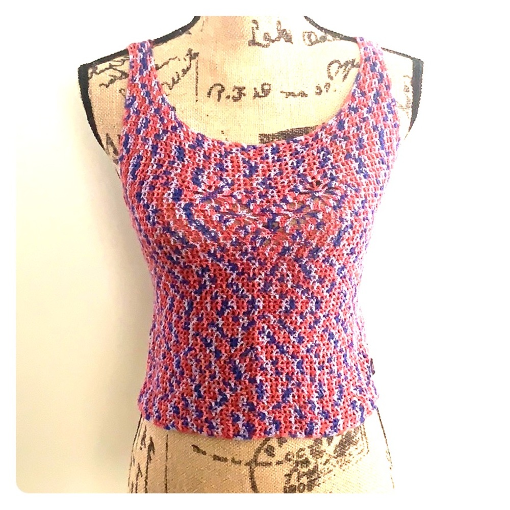 Y2K Era Tommy Hilfiger Jeans Knit Crop Top